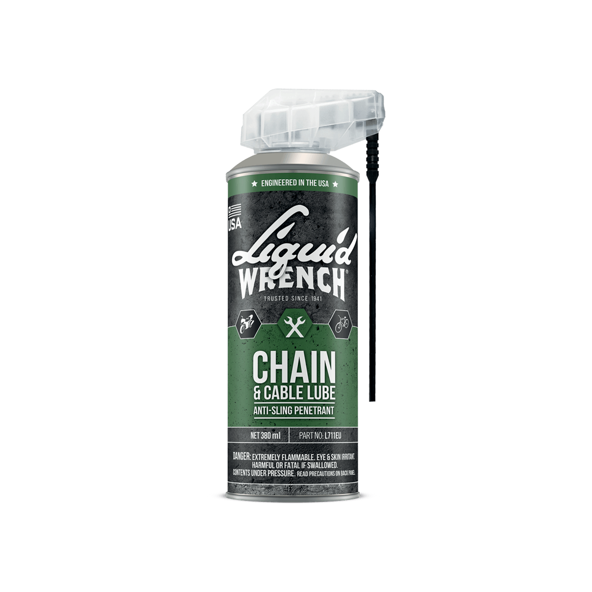 Lubrifiant liquide pour chaîne et câble Smart Straw 400 ml