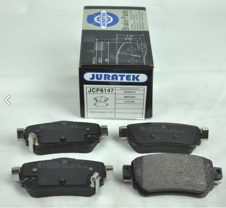JURATEK Brake Pad Set Rear JCP8147