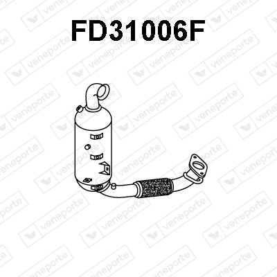 Veneporte Diesel Particule Filter FD31006F EURO 6