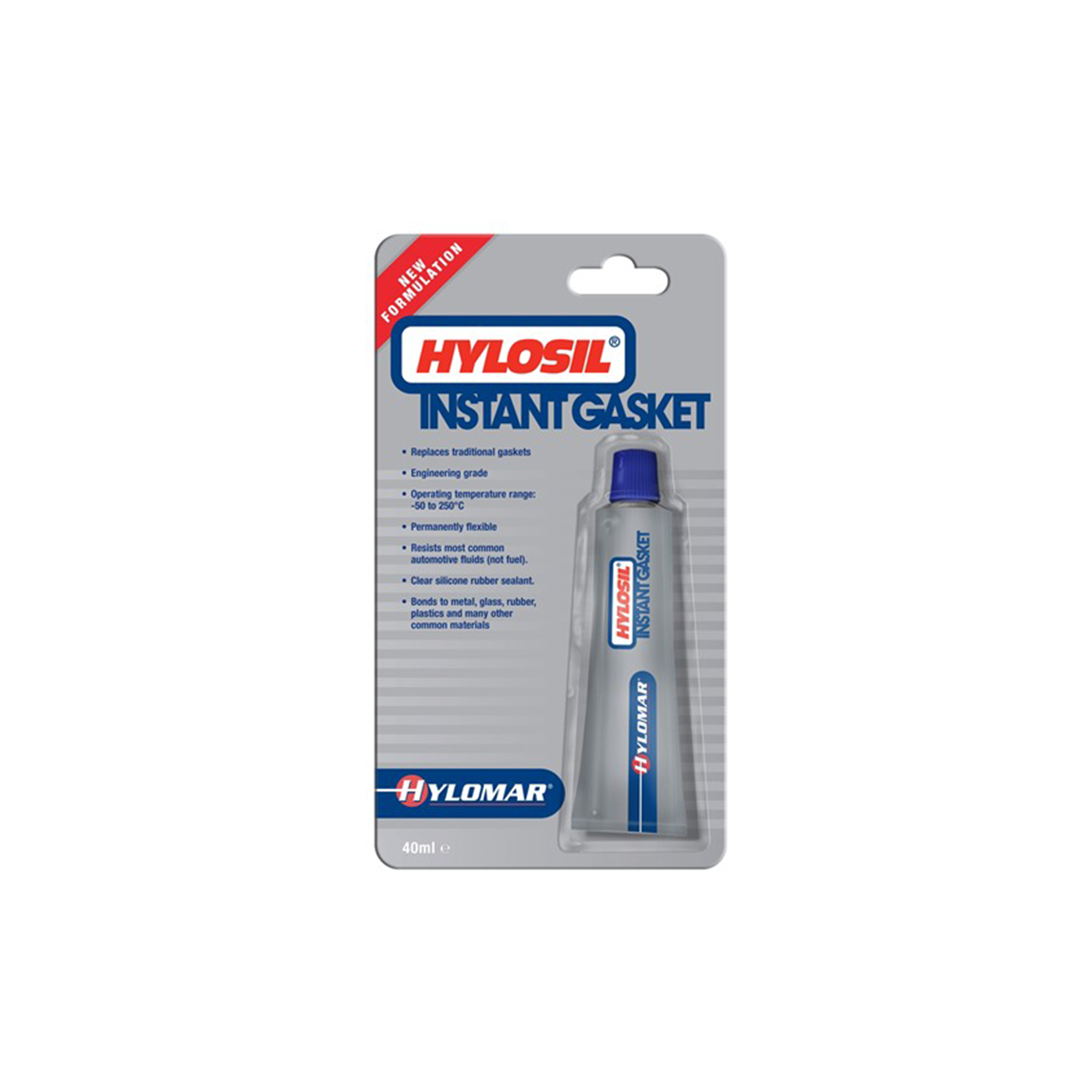 Hylomar Hylosil Joint instantané Tube de 40 ml RTV Mastic silicone résistant aux liquides