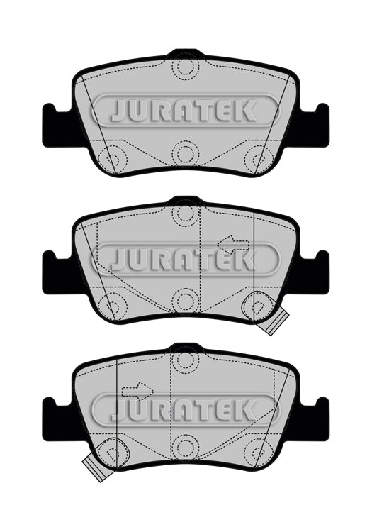JURATEK Brake Pad Set Rear JCP4048