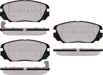 JURATEK Brake Pad Set Front JCP054