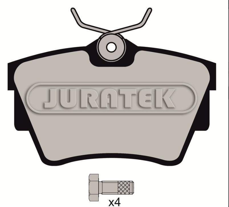 JURATEK Brake Pad Set Rear JCP1516