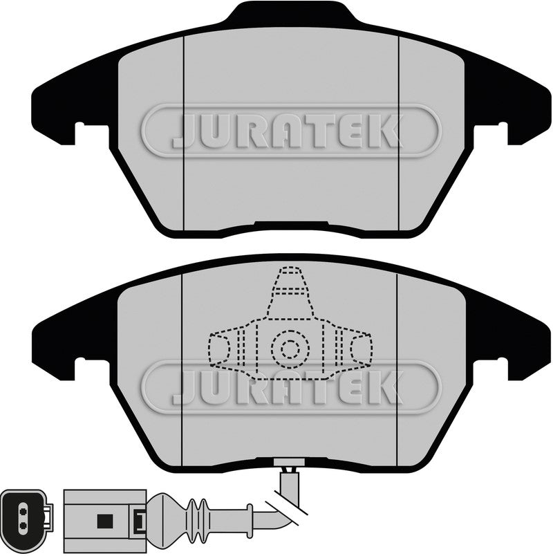 JURATEK Brake Pad Set Front JCP1641