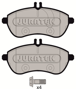 JURATEK Brake Pad Set Front JCP1978