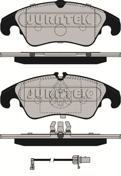 JURATEK Brake Pad Set Front JCP245