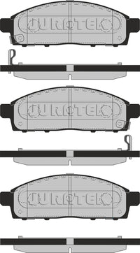 JURATEK Brake Pad Set Front JCP4023
