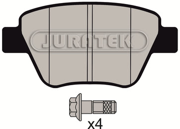 JURATEK Brake Pad Set Rear JCP4316
