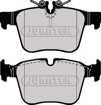 JURATEK Brake Pad Set Rear JCP8063