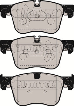 JURATEK Brake Pad Set Rear JCP8187