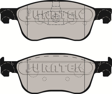 JURATEK Brake Pad Set Front JCP8212