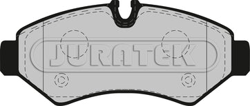 JURATEK Brake Pad Set Rear JCP8578