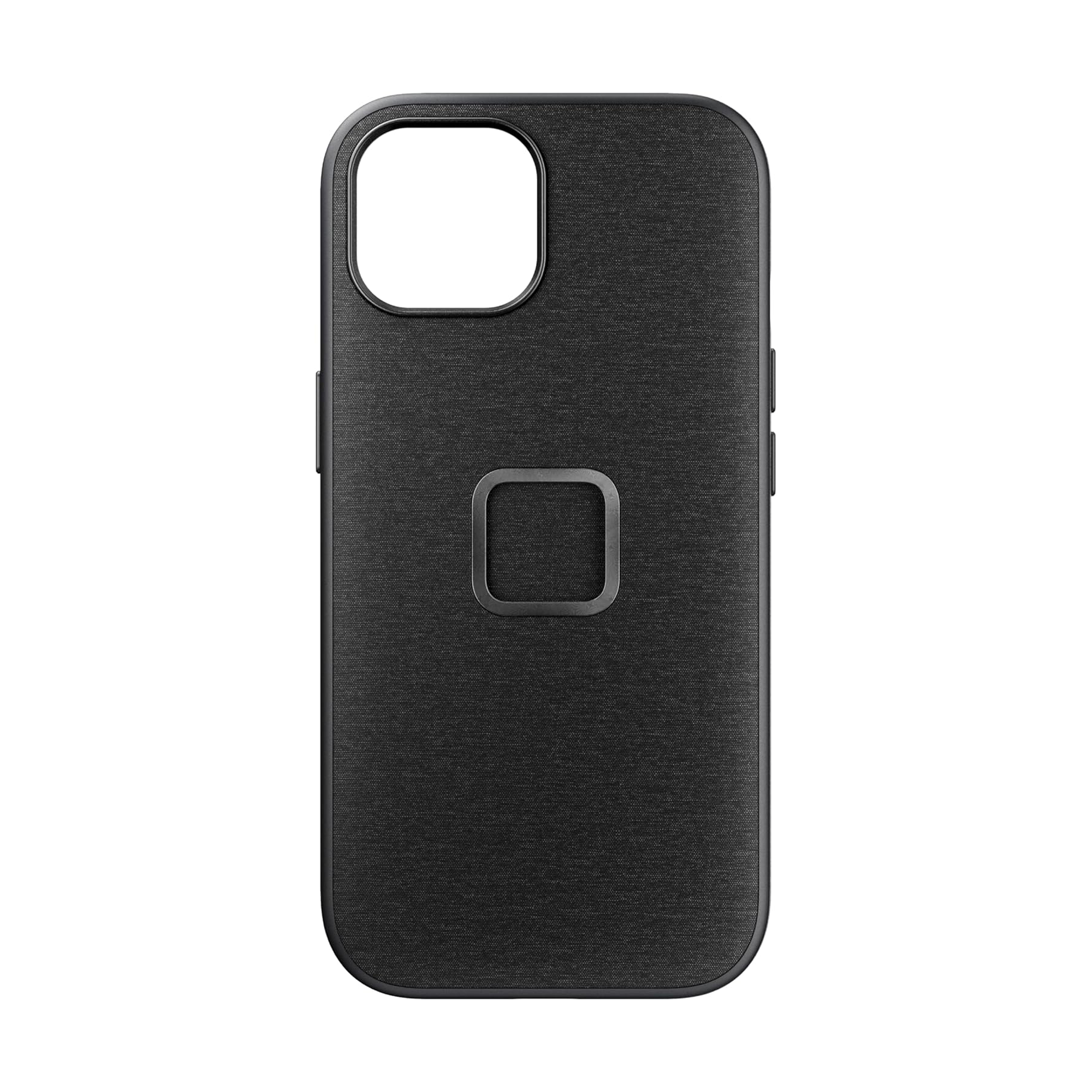 PEAK DESIGN iPhone 15 Shelled Fabric Case - Charcoal Grey