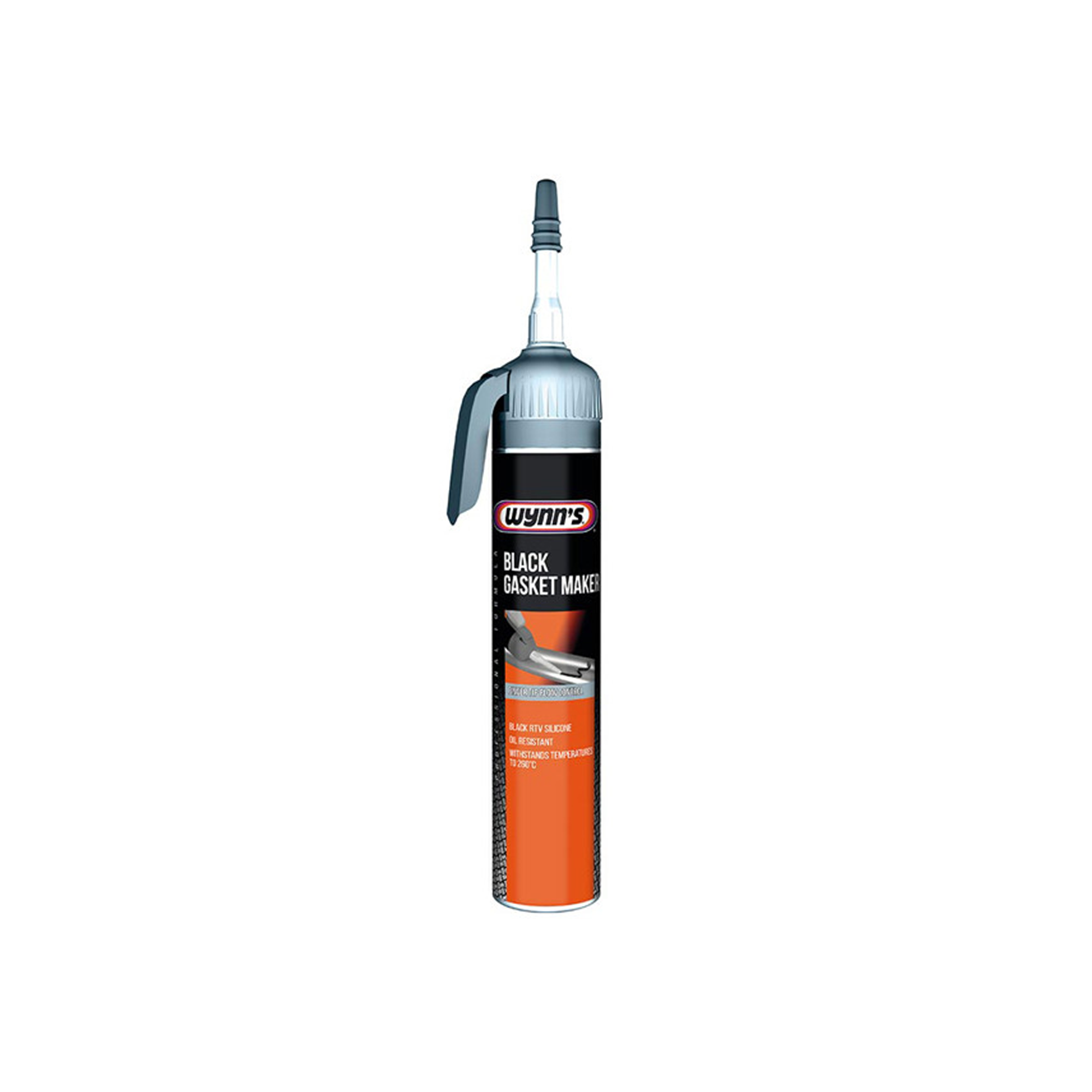 Wynn's Black Gasket Maker RTV Remplisseur de canette résistant à l'huile de silicone 200 ml