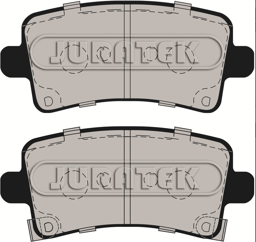 JURATEK Brake Pad Set Rear JCP057