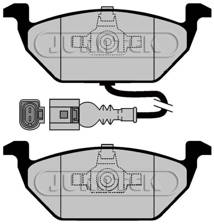 JURATEK Brake Pad Set Front JCP1635