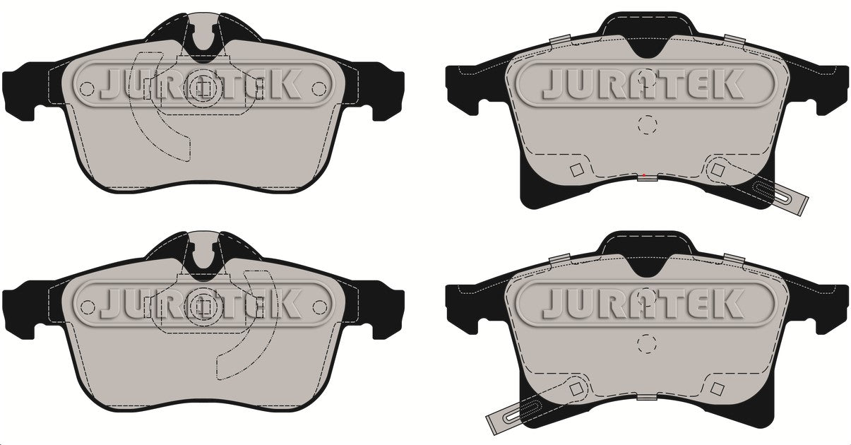 JURATEK Brake Pad Set Front JCP1640