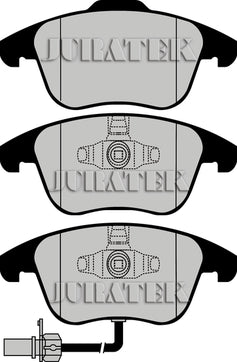 JURATEK Brake Pad Set Front JCP4045