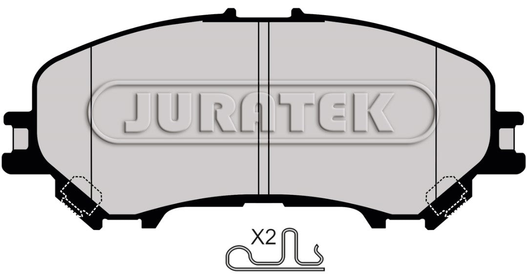 JURATEK Brake Pad Set Front JCP8146