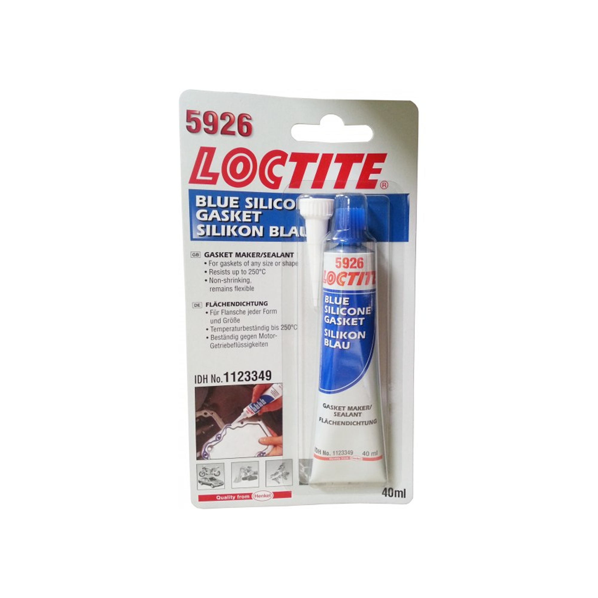 Loctite 5926 Joint Silicone Bleu Henkel 40ml