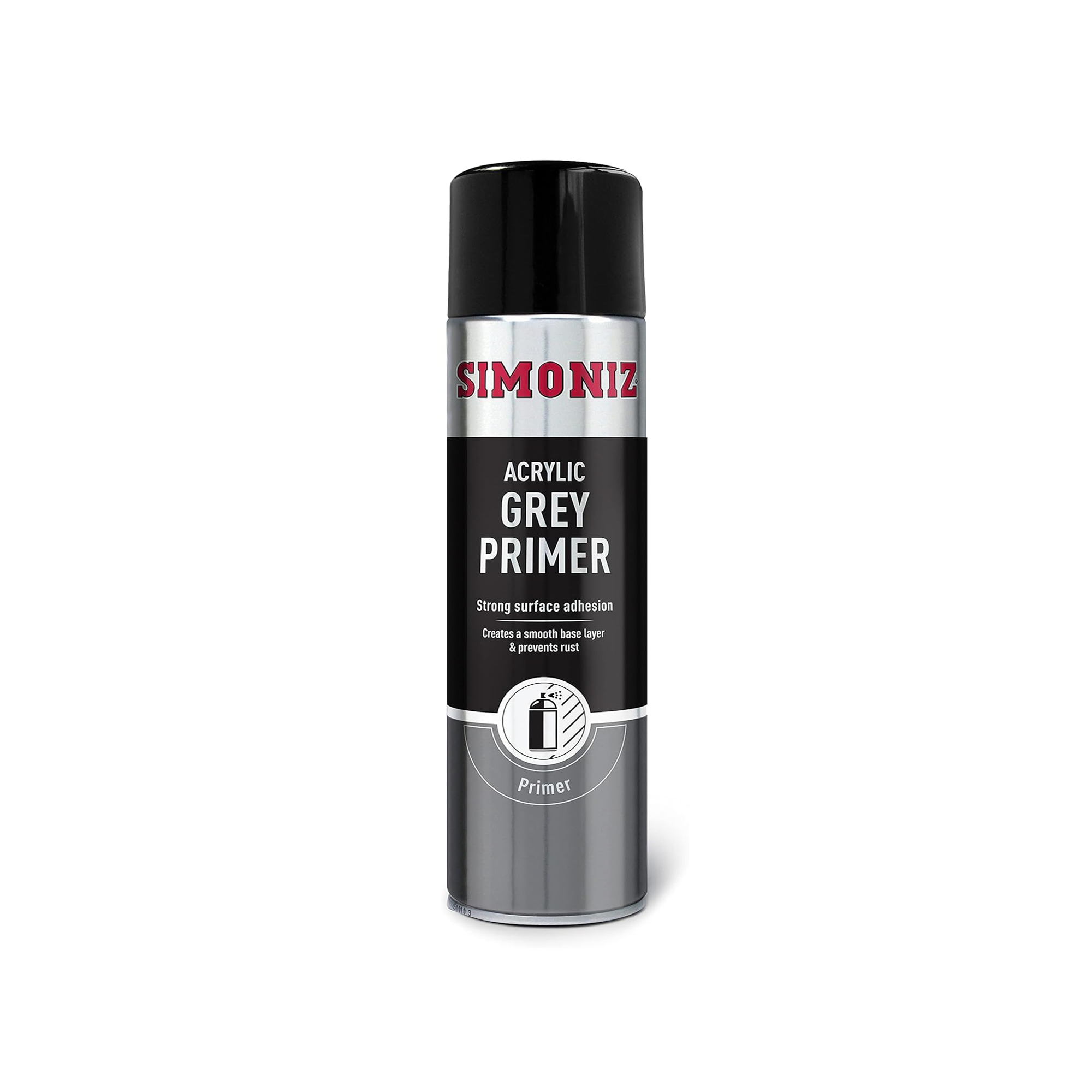 Simoniz Grey Primer Peinture Acrylique en Spray Aérosol 500 ml
