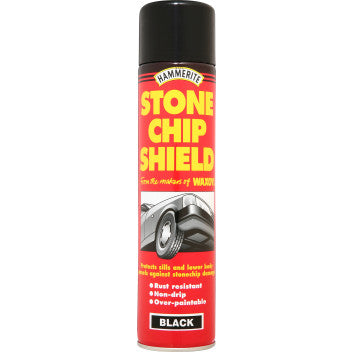 Stonechip Shield Black 600ml – Durable Underbody & Panel Protection Spray