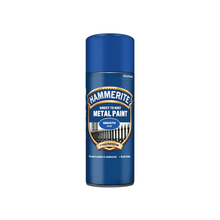 Hammerite Peinture en aérosol pour métal Lisse BLEU Direct à la rouille Séchage rapide 400 ml