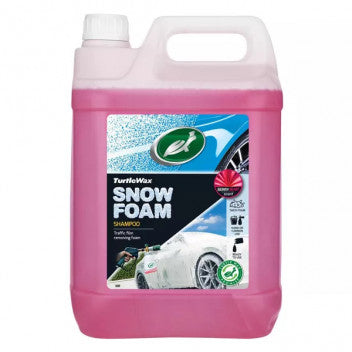 Turtle Wax Snow Foam Shampooing Parfum Cerise Sans Traces 5L