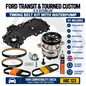 FORD TRANSIT 2.0 ECOBLUE - Timing Belt Kit + 3 Belts + Timing Cover + Water Pump