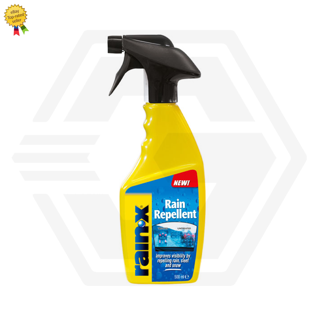 Rain-X Rain & Water Repellent Glass Treatment 500ml Trigger Improves Visibility