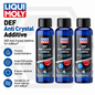 3 x Liqui Moly DEF Anti Crystal Additive 100ML - Reduces Deposits & Cleans 21801