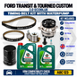 Timing Belt Kit With Water Pump + 10L Oil & Filter For FORD TRANSIT 2.0 ECOBLUE