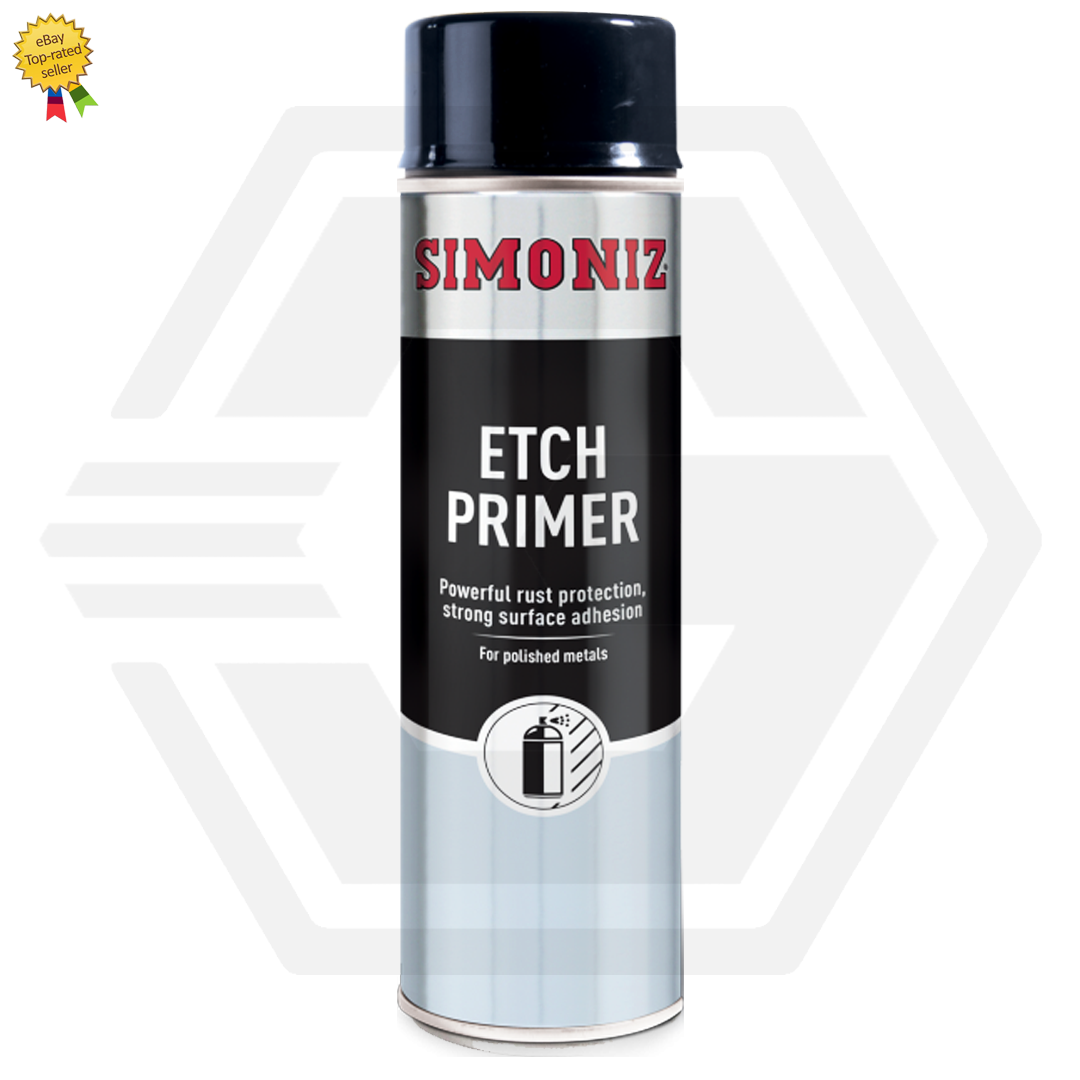 Simoniz Etch Primer Metal Paint Rust Protection Spray Paint Aerosol 500ml