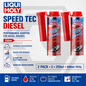 2 x LIQUI MOLY Speed Tec Diesel - All Diesel Engines DPF Additive - 250ml 3722