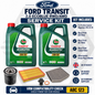 FORD TRANSIT 2016-2021 2.0L EcoBlue RWD/AWD SERVICE KIT+GENUINE CASTROL 0W30 10L
