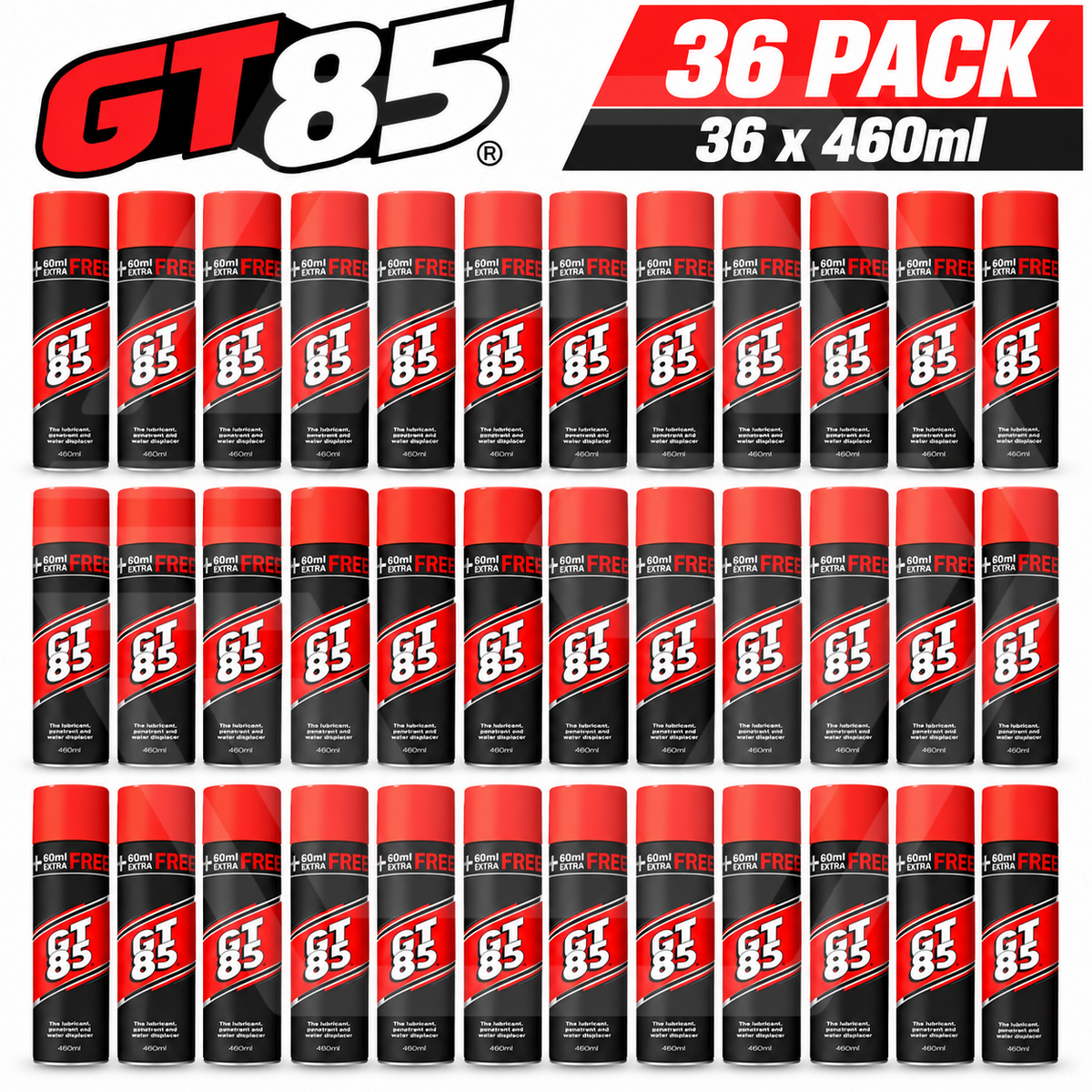 36 x GT85 Spray Lubricant - Penetrator Cleaner Water Displacer Corrosion 400ml