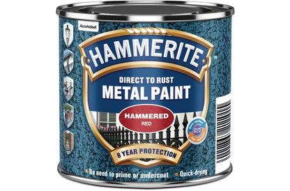 Hammerite Direct To Rust Quick Drying Metal Paint - Various Colours - 250ml