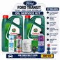 GENUINE FORD TRANSIT 2.0 ECOBLUE 16-21 Castrol 0W30 Service Kit + Aircon Cleaner