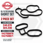 ELRING Oil Filter Housing Gasket Seal Set for BMW 1 3 5 X1 X3 E46 E92 Z4 N43 N46