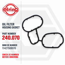 ELRING Oil Cooler Gasket 240.070 - 11427508970 - BMW 1 3 5 SERIES Z4 X1 X3 OEM