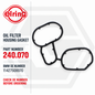 ELRING Oil Cooler Gasket 240.070 - 11427508970 - BMW 1 3 5 SERIES Z4 X1 X3 OEM