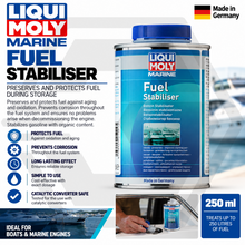 Liqui Moly Marine Fuel Stabiliser 500ml - Prevents Corrosion, Protects Fuel