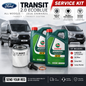 BOSCH FORD TRANSIT 2.0 ECOBLUE 2016-2021 - Oil Service Kit + Castrol 0W30 10L