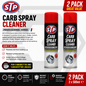 2 x STP Carb Cleaner Spray Carburettor Intake Spray Cleaner Professional 500ML
