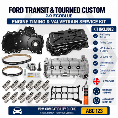 FORD TRANSIT 2.0 ECOBLUE FWD - Timing Belt kit + CAM Carrier  Engine Rebuilt Kit