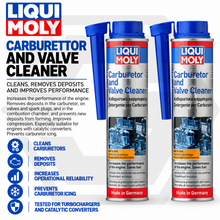 2 x Liqui Moly MTX Carburetor Carb & Valve Cleaner - Petrol Additive 300ml 1818