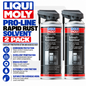 2 x Liqui Moly Pro-Line Rapid Rust Solvent 400ml Aerosol Dissolves Rust and Dirt