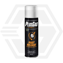 12 x PLUS GAS Fast Release 400ML - Dismantling Oil Lubricant Penetrating Fluid