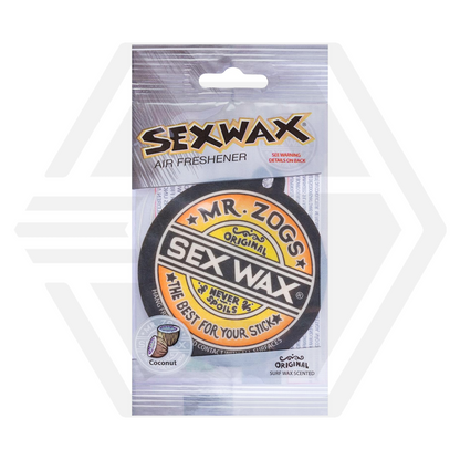 MR ZOGS SEX WAX AIR FRESHENER - COCONUT SCENT - CAR, VAN, HOME, CAMPER & MORE