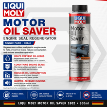 LIQUI MOLY Motor Oil Stop Saver Leak Engine DPF - 1802 - 300ml - Petrol & Diesel